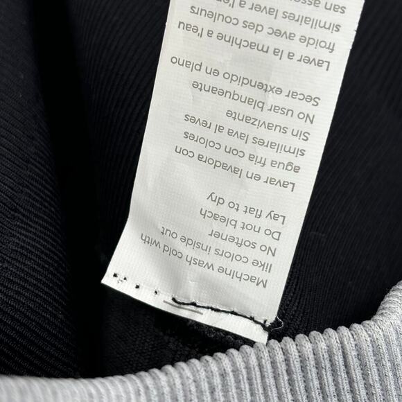 Fabletics Seamless Fusion High Waist 7/8 Leggings Size S Black Gray - Picture 12 of 12